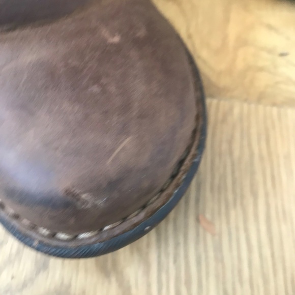 UGG Australia brown cove shearling lined leather boot - Picture 3 of 3